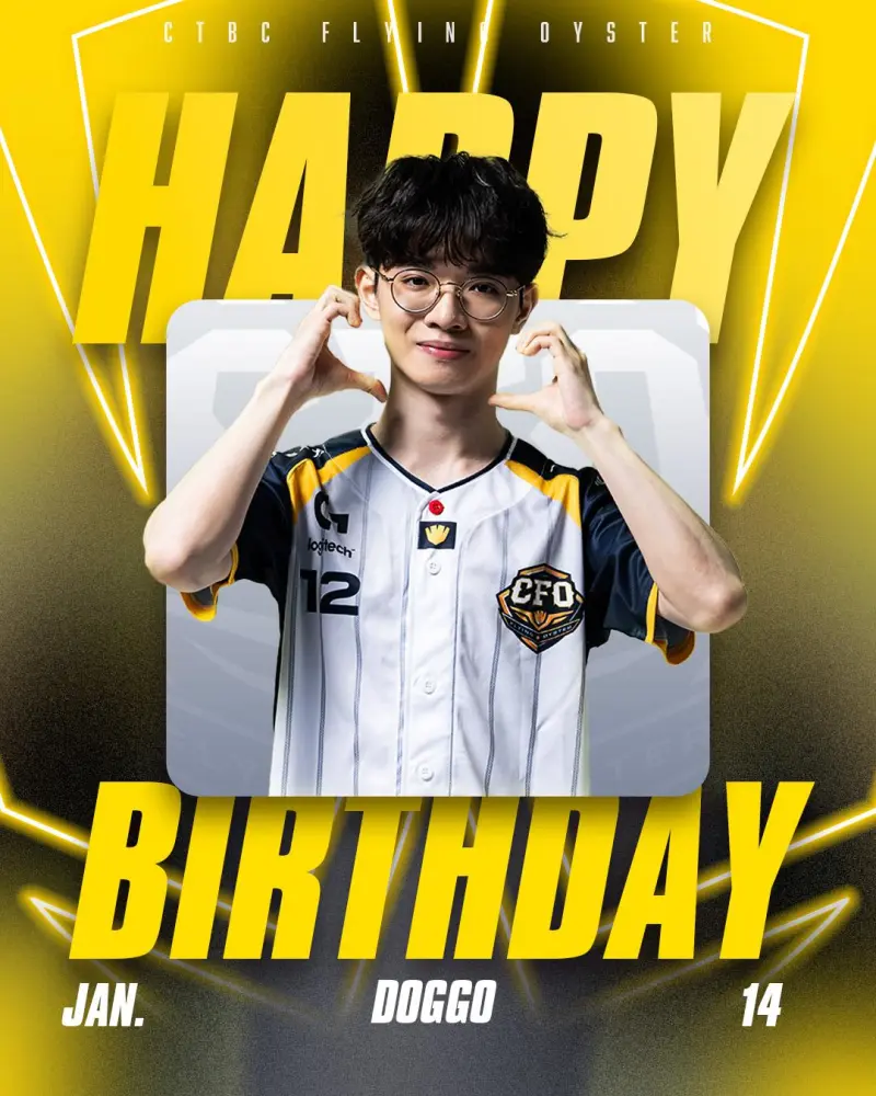 v体育-CFO庆祝Doggo生日：期待队长带著牡蛎们继续疯狂收割